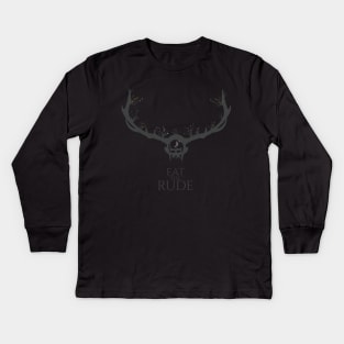 Hannibal - Eat the Rude Kids Long Sleeve T-Shirt